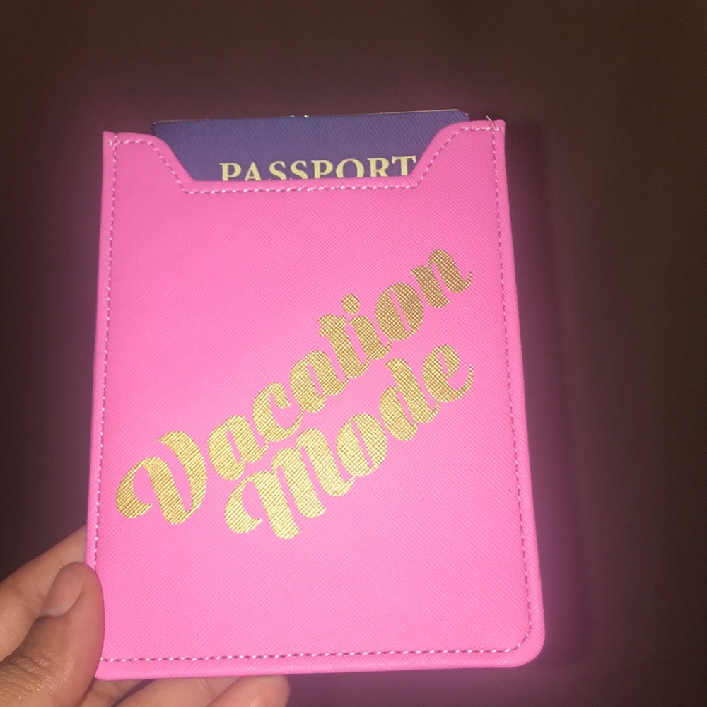 Passport and Boarding Pass Holder